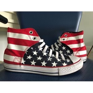 American Flag Converse